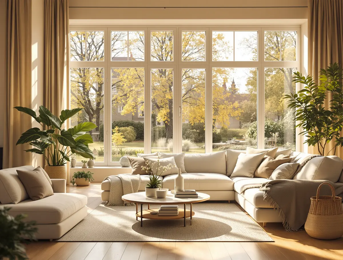 Intérieur confortable avec fenêtres modernes à Amiens